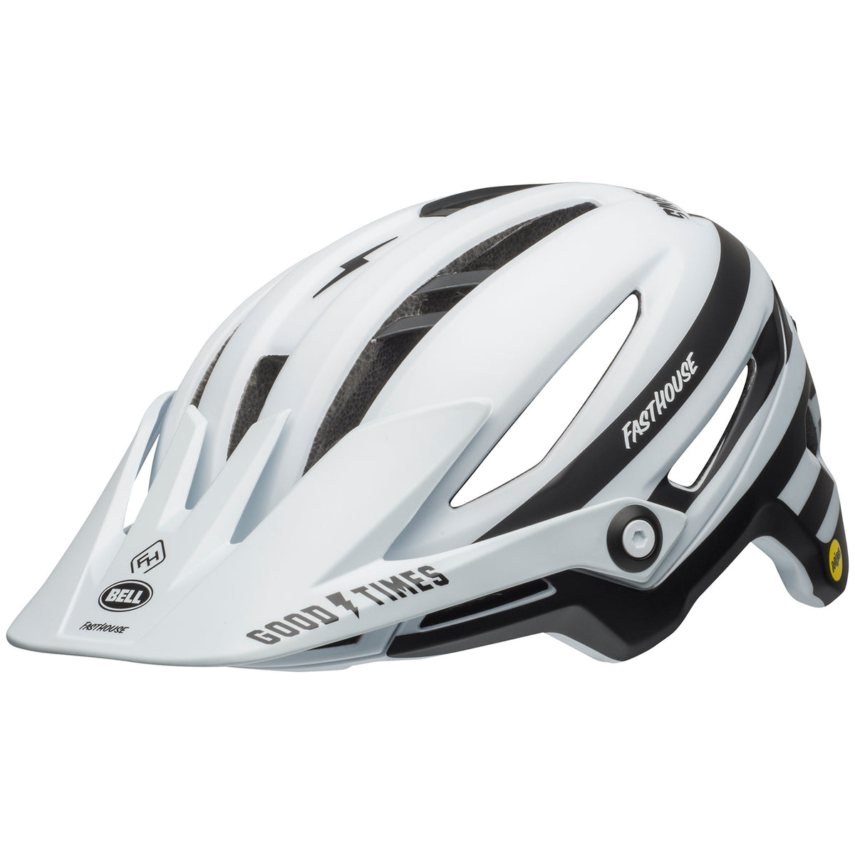 Bell Sixer MIPS Bike Helmet Matte White/Black Fasthouse