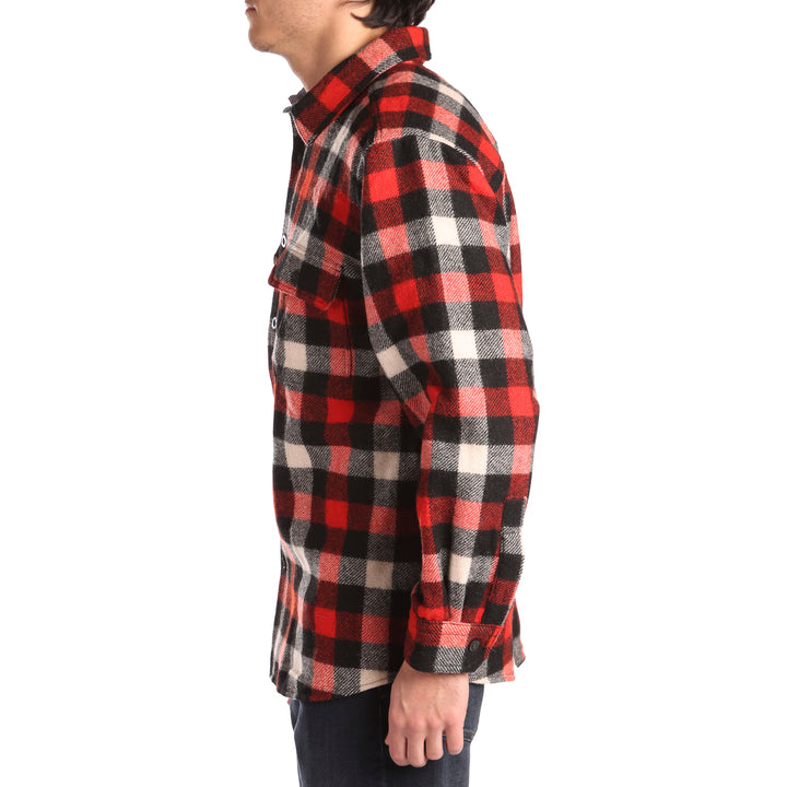 Woolrich Wool Buffalo Shirt Jacket Red/White/Black/Plaid