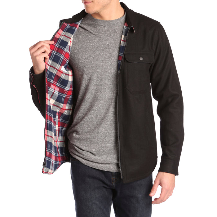 Banks Lumber Jacket Dirty Black