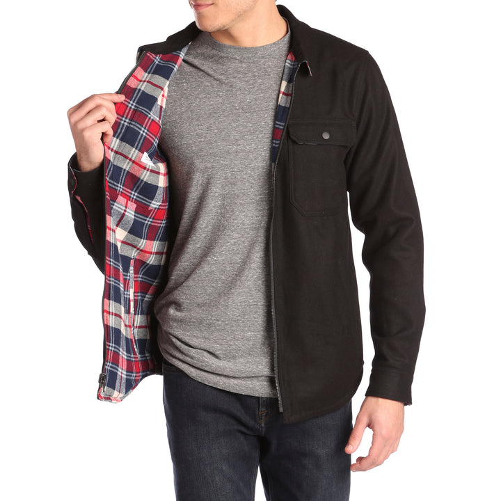 Banks Lumber Jacket Dirty Black