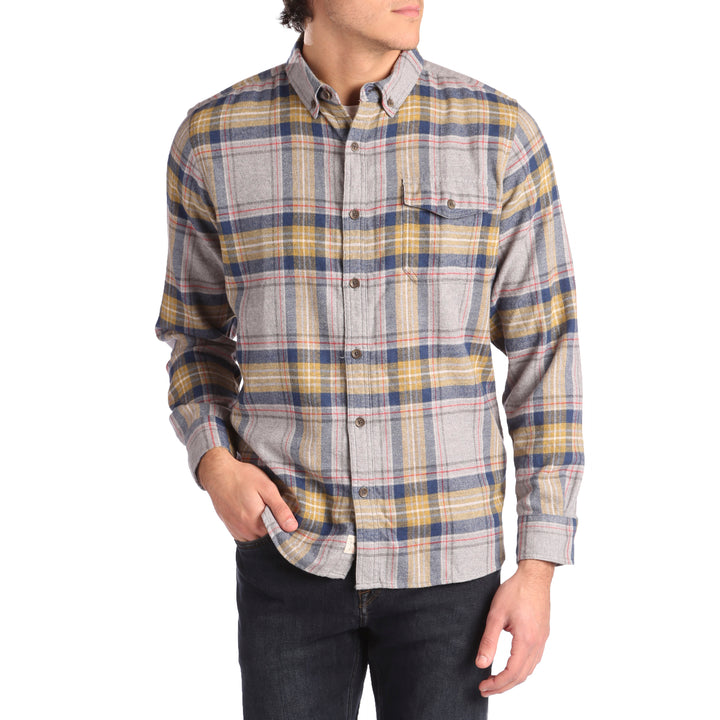Woolrich Twisted Rich II Flannel Shirt Cinder
