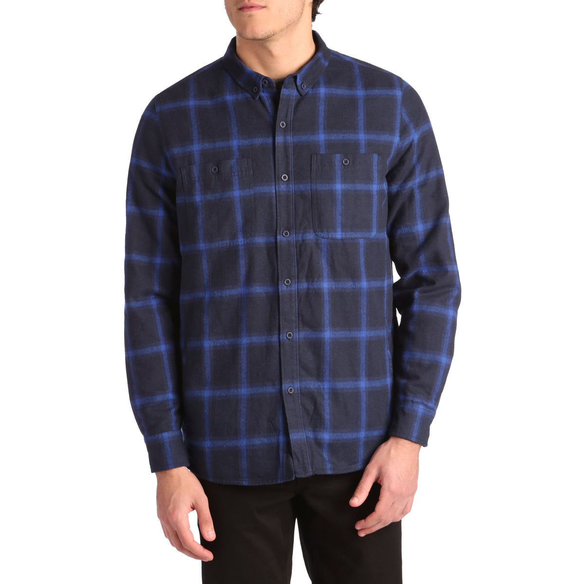 Banks Momentum Long-Sleeve Woven Shirt Dirty Denim
