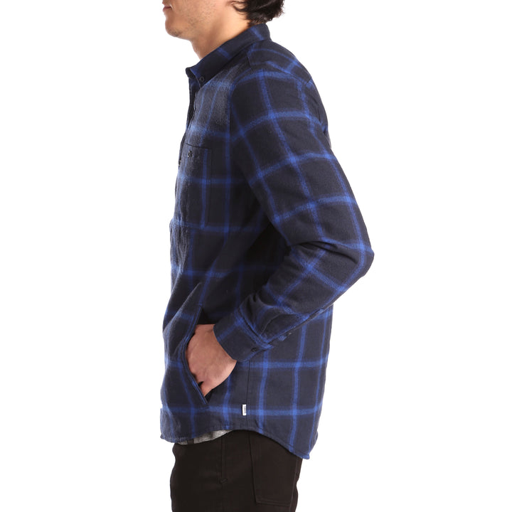 Banks Momentum Long-Sleeve Woven Shirt Dirty Denim