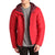 The North Face Stretch Down Hoodie Rage Red/Fig