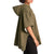 Bridge & Burn Selwyn Poncho - Women's Olive/Light Grey