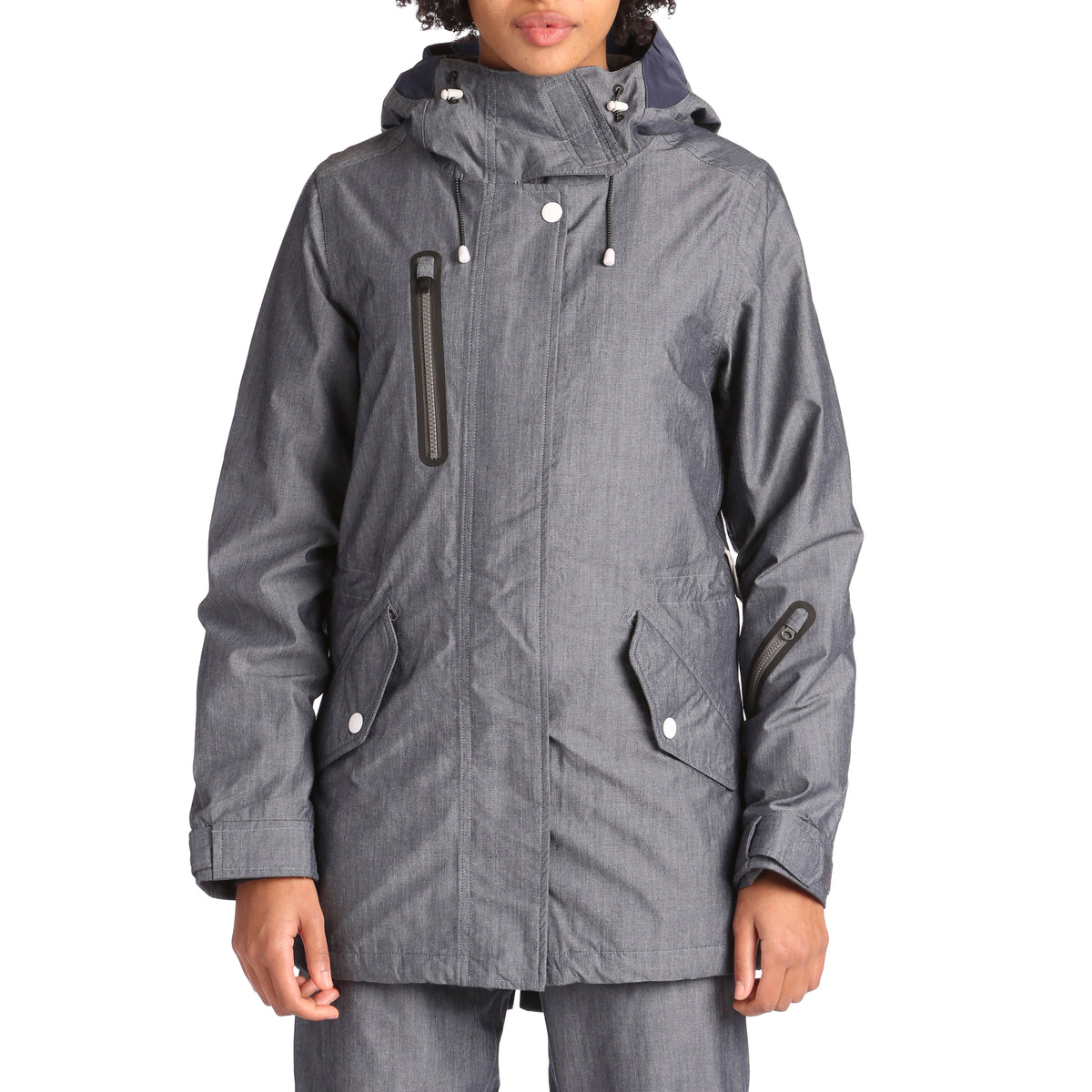 Holden Fishtail Jacket - Women's Chambray