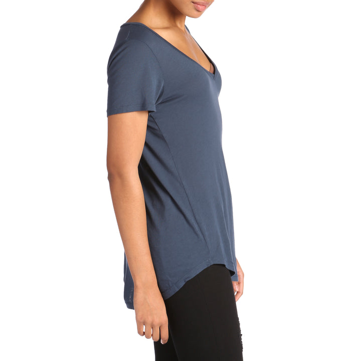 evo Sound V-Neck T-Shirt - Women's Navy
