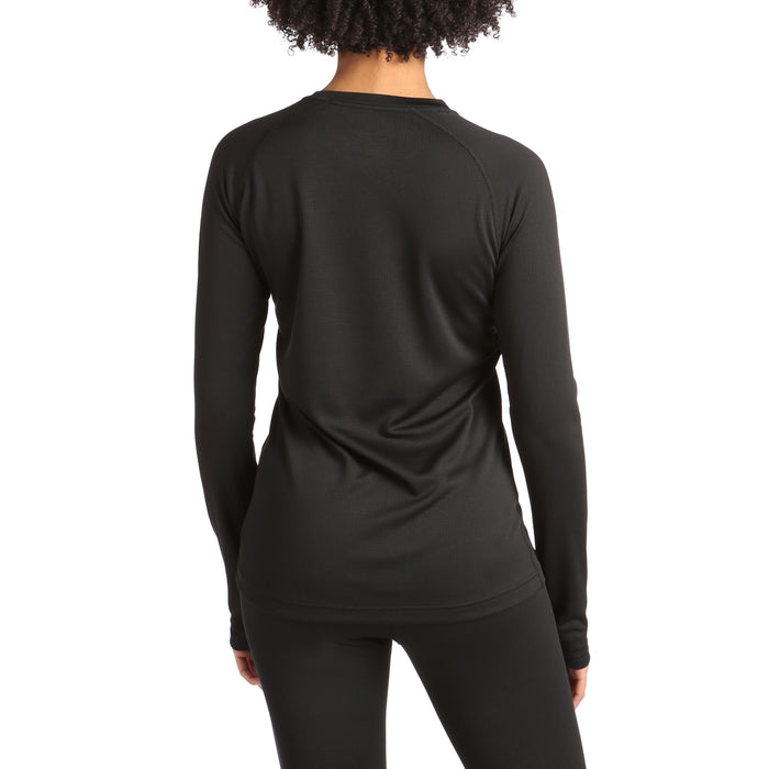 evo Ridgetop Polartec® Power Grid™ Midweight Crew Top - Women's Black