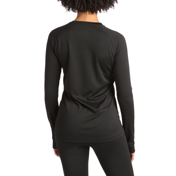 evo Ridgetop Polartec® Power Grid™ Midweight Crew Top - Women's Black