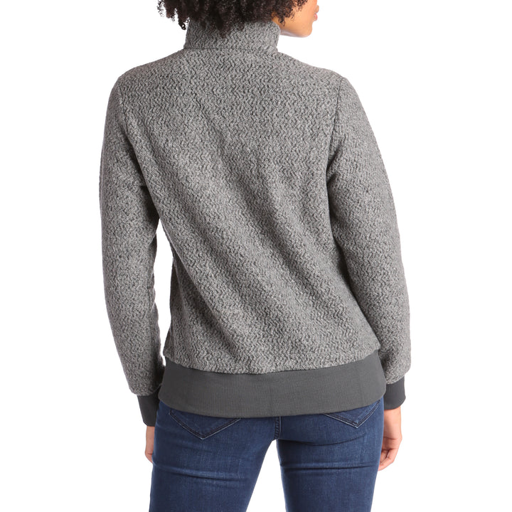 Patagonia Woolyester Fleece Pullover - Women's Forge Grey