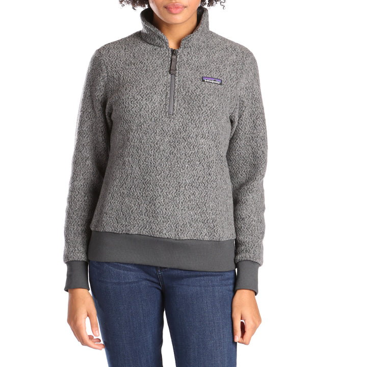 Patagonia Woolyester Fleece Pullover - Women's Forge Grey