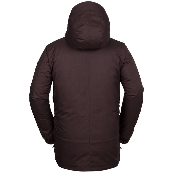 Volcom Fifty Fifty Jacket Black Red