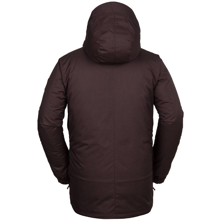 Volcom Fifty Fifty Jacket Black Red