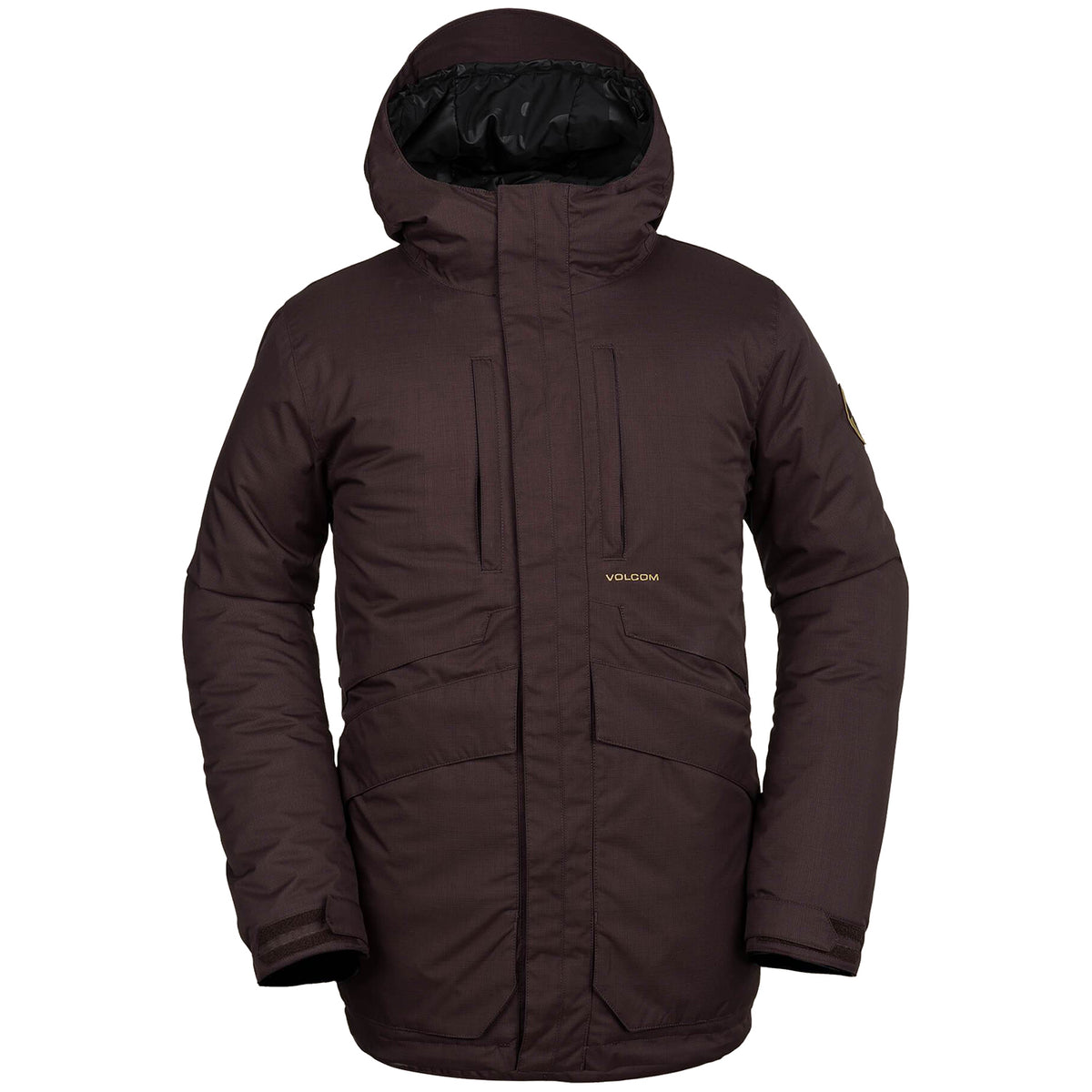 Volcom Fifty Fifty Jacket Black Red