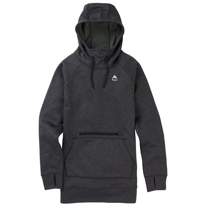 Burton Oak Long Pullover Hoodie - Women's Phantom Heather