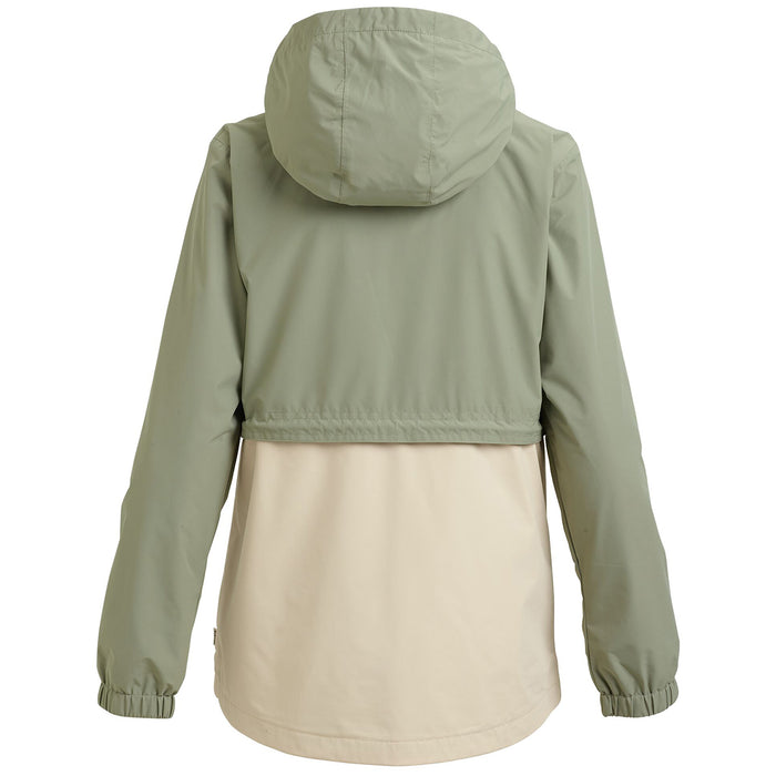 Burton Narraway Rain Jacket - Women's Shadow/Creme Brulee