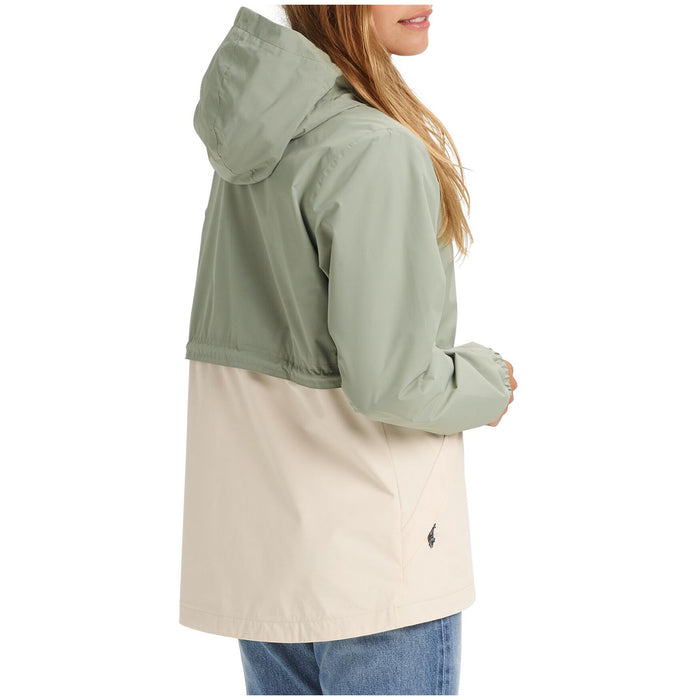 Burton Narraway Rain Jacket - Women's Shadow/Creme Brulee