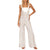 Amuse Society Fina Overall Jumper - Women's Grey Stripe