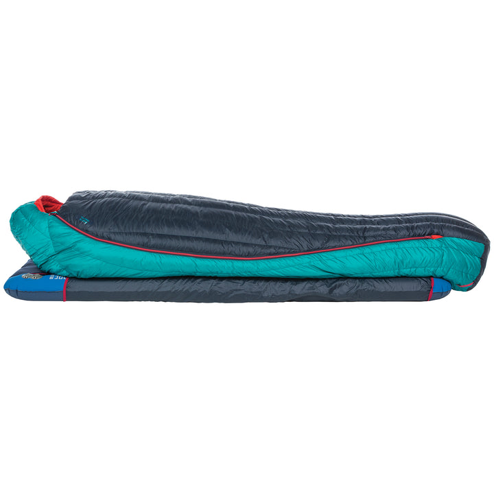 Big Agnes Daisy Mae 15 Sleeping Bag - Women's Aqua/Navy