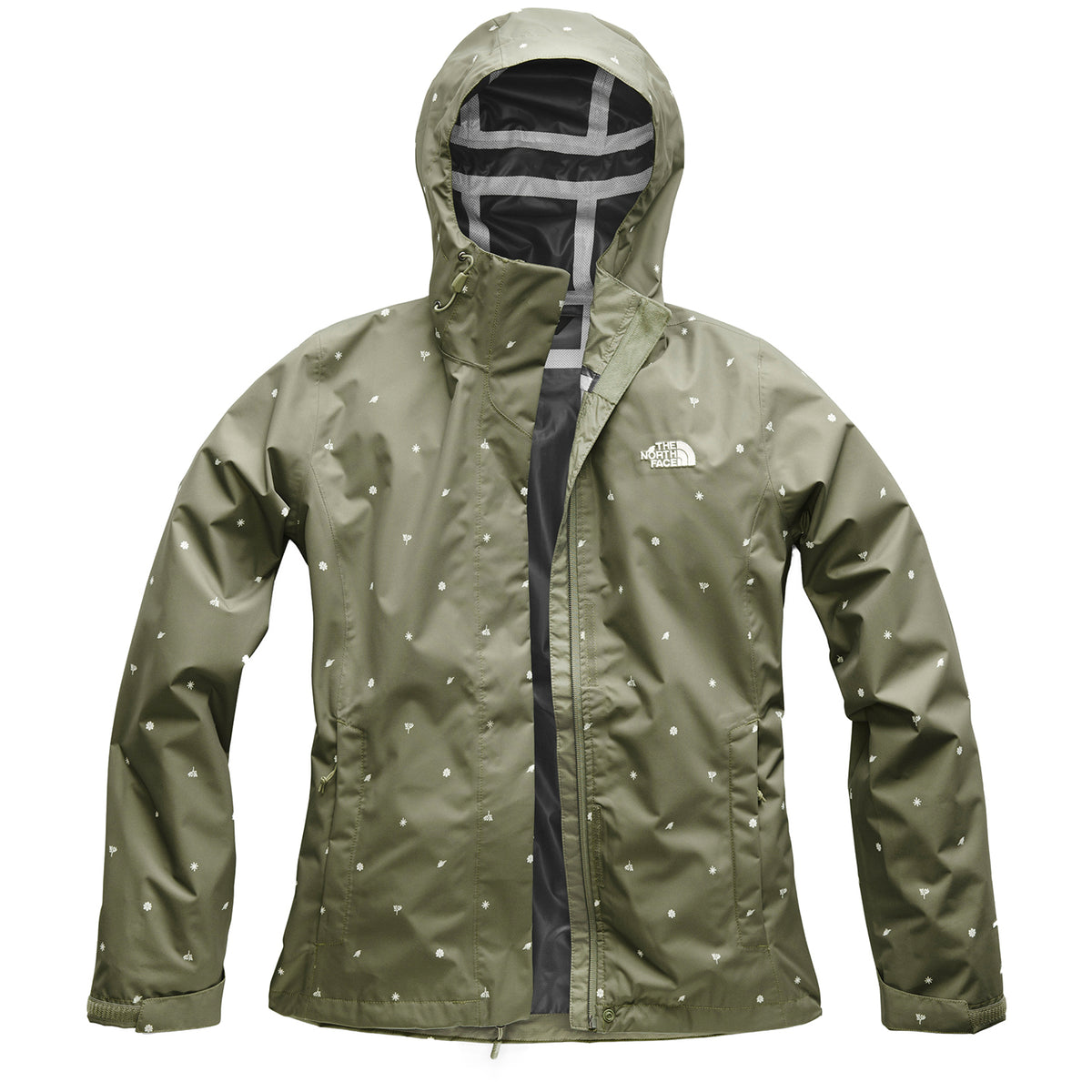 The North Face Print Venture Jacket - Women's Four Leaf Clover Outdoor Print