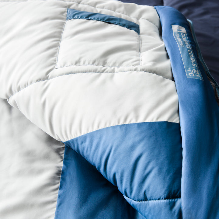 The North Face Dolomite Double 20F Sleeping Bag Cosmic Blue/Zinc Grey