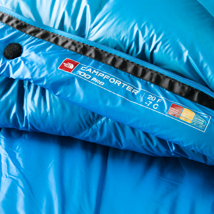 The North Face Campforter 20F Sleeping Bag Blue Wing Teal/Asphalt Grey