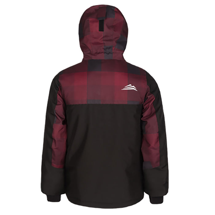 Jupa Oliver Jacket - Boys' Dark Wine Print