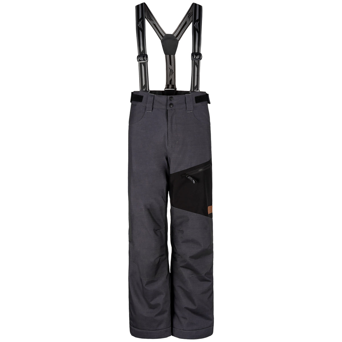 Jupa Melvin Pants - Boys' Dark Grey Denim Print