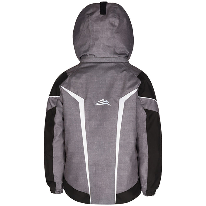 Jupa Louka Jacket - Little Boys' Heather Grey Denim Print
