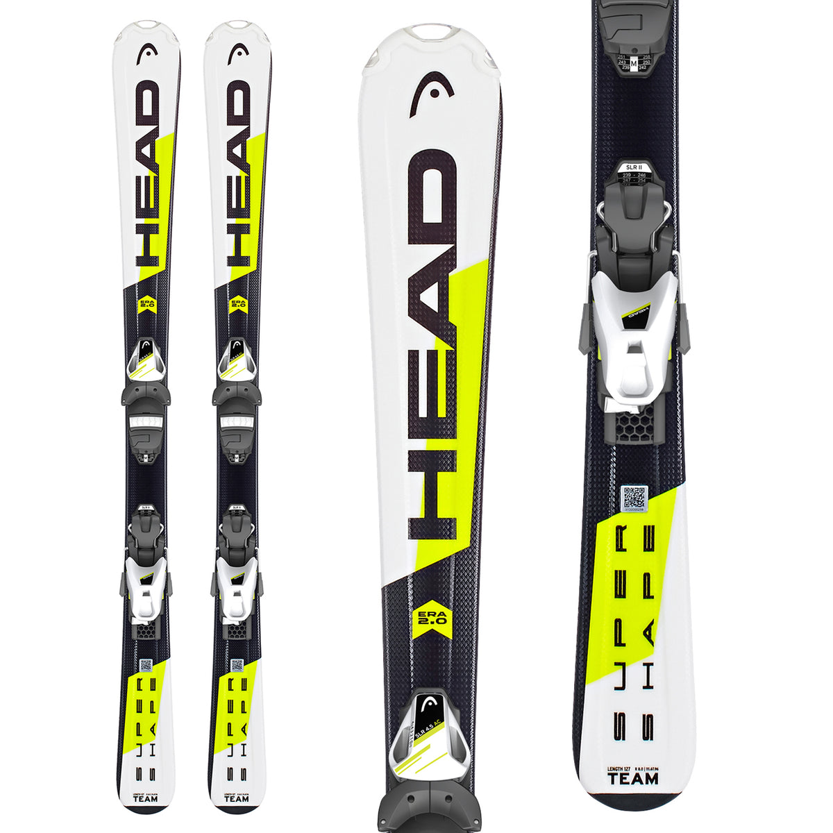 Head Supershape Team Skis + SLR 4.5 Bindings - Little Boys' 2019