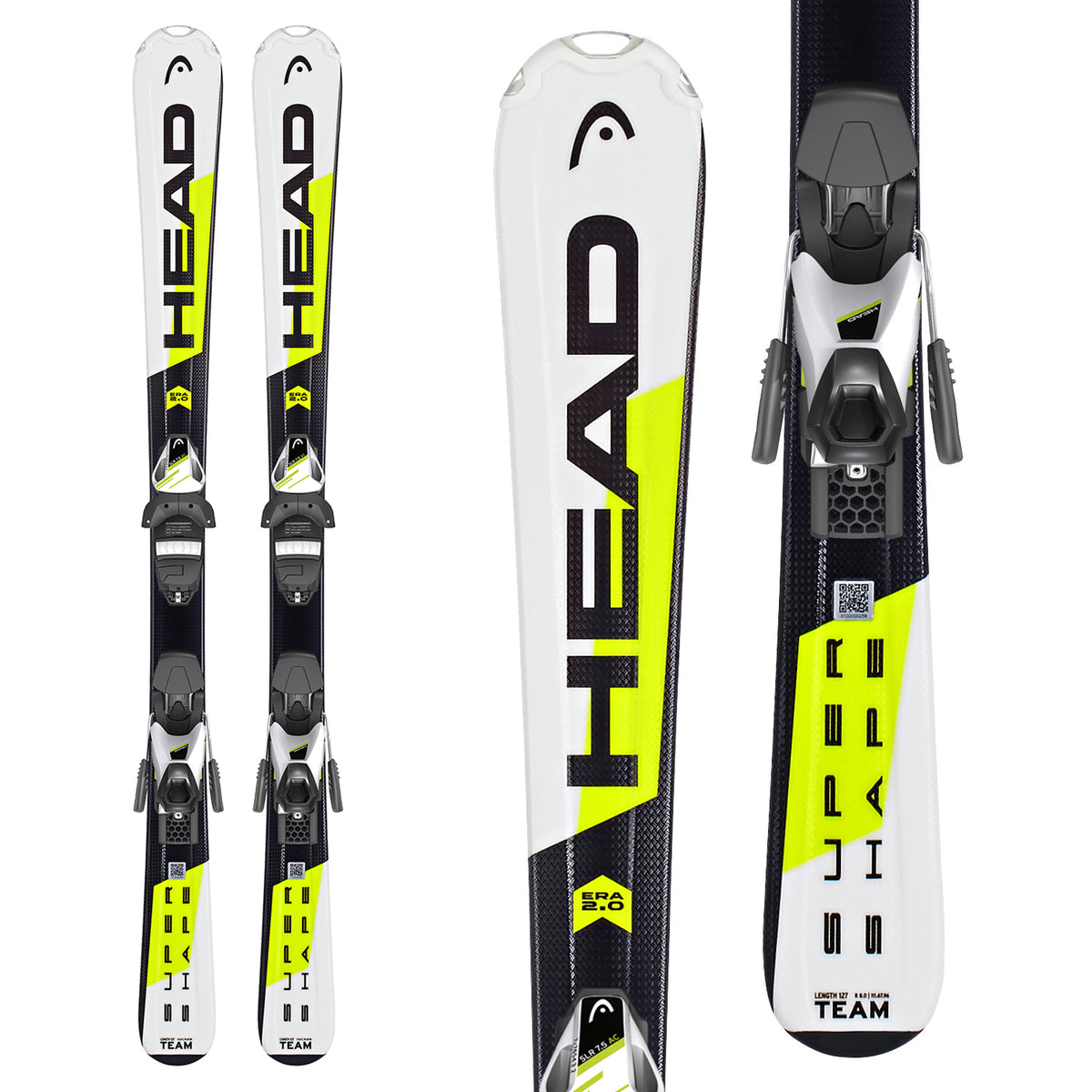 Head Supershape Team Skis + SLR 7.5 Bindings - Boys' 2019