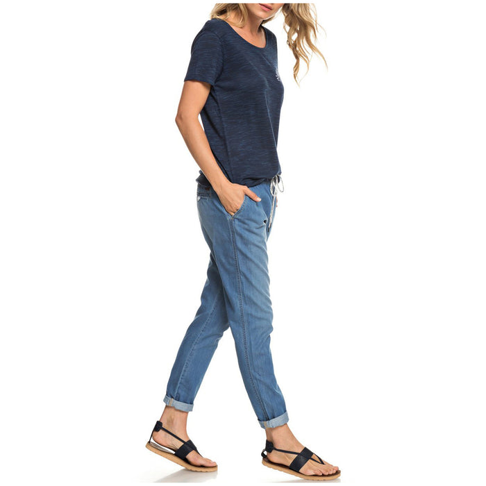 Roxy Beachy Denim Pants - Women's Medium Blue