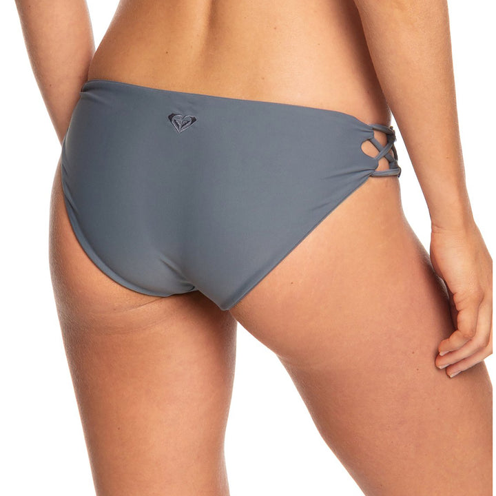 Roxy Softly Love 70's Lace-Up Full Bikini Bottoms - Women's Turbulence