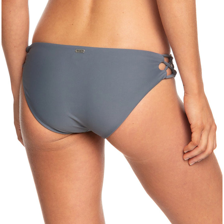 Roxy Softly Love 70's Lace-Up Full Bikini Bottoms - Women's Turbulence
