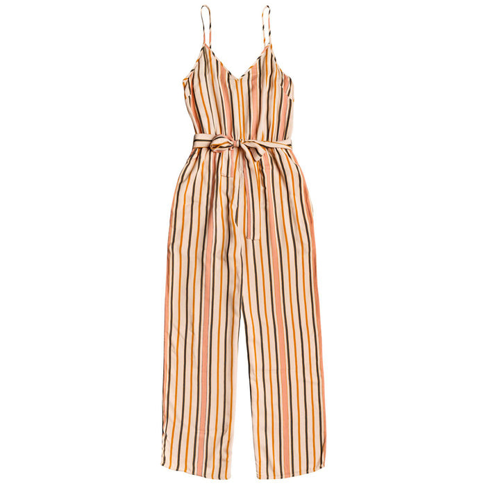Roxy Cha Cha For Now Jumper - Women's Cream Tan Macy Stripe