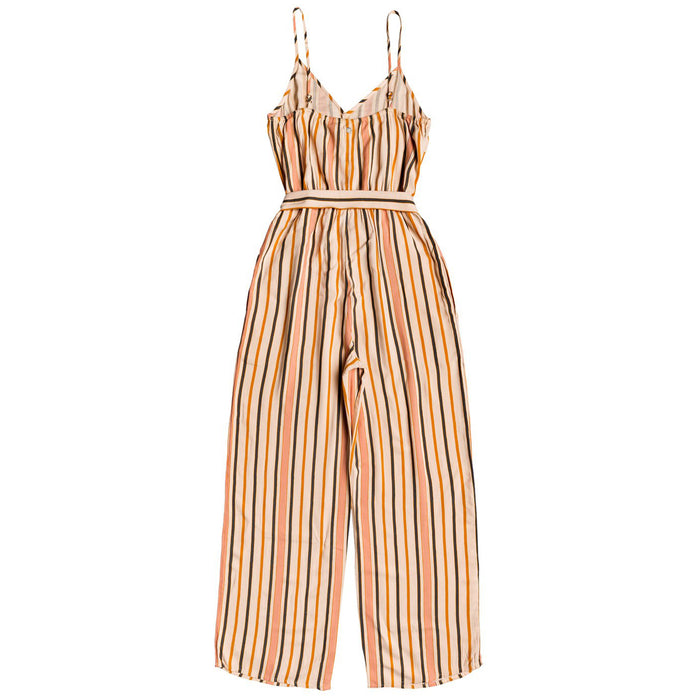 Roxy Cha Cha For Now Jumper - Women's Cream Tan Macy Stripe