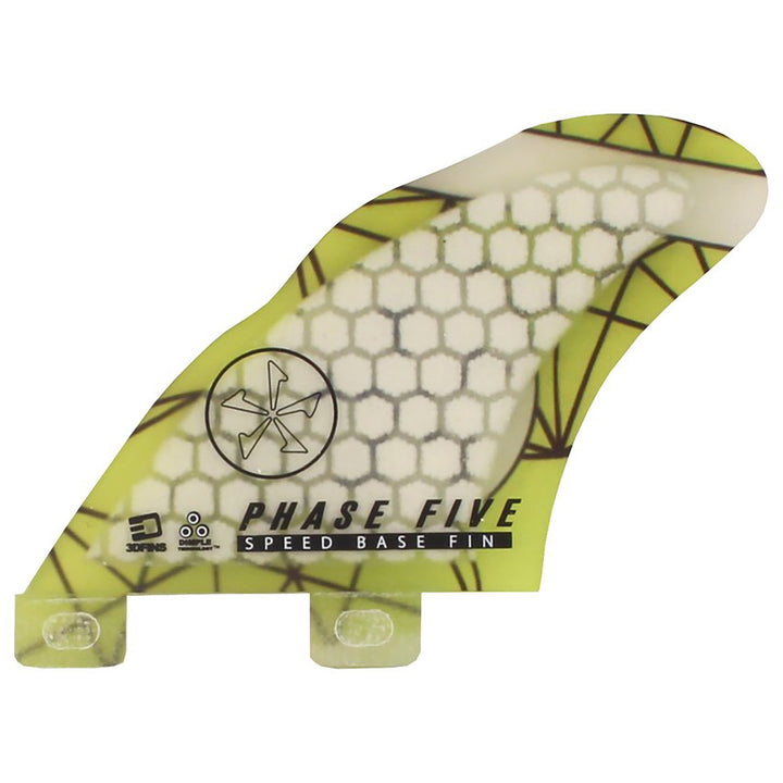 Phase Five 3D Speed Base Quad Fin Set