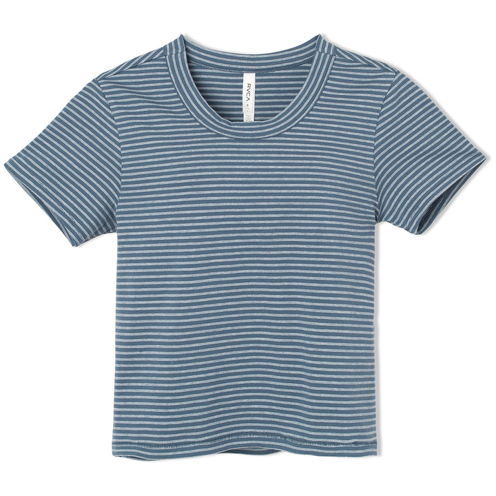 RVCA Fade Out Baby T-Shirt - Women's Indigo