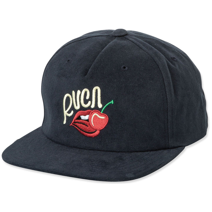 RVCA Chery Lips Snapback Hat Navy