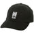RVCA Crest Cap Black