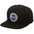 RVCA Tropics Snapback Hat Black