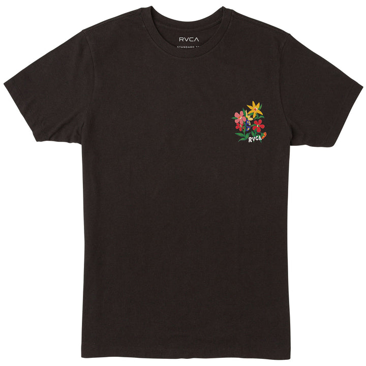 RVCA Grisancich Bouquet T-Shirt Black