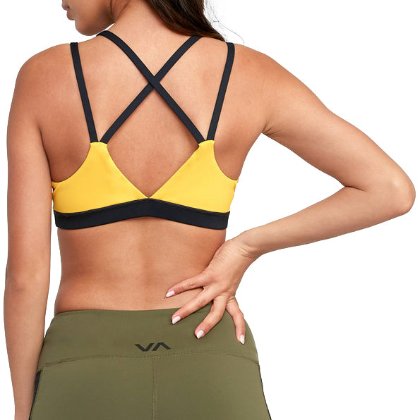 RVCA Ignight Strappy Sports Bra - Women's Olive
