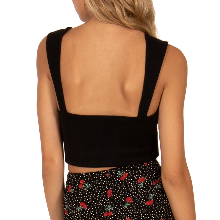 Amuse Society Easy Love Crop Tank Top - Women's Casa Blanca