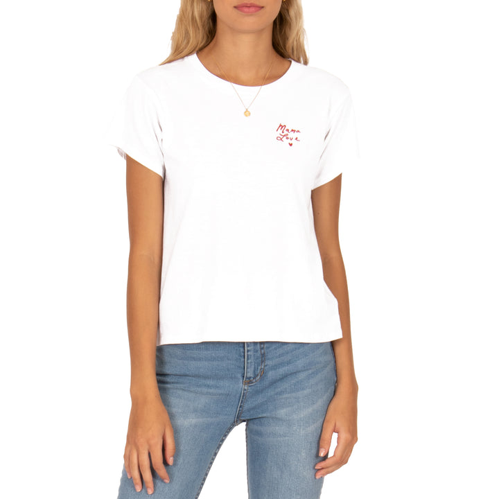Amuse Society Mama Love T-Shirt - Women's Vintage White