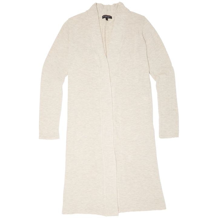 Beyond Yoga High Slits Long Duster - Women's Oatmeal Heather