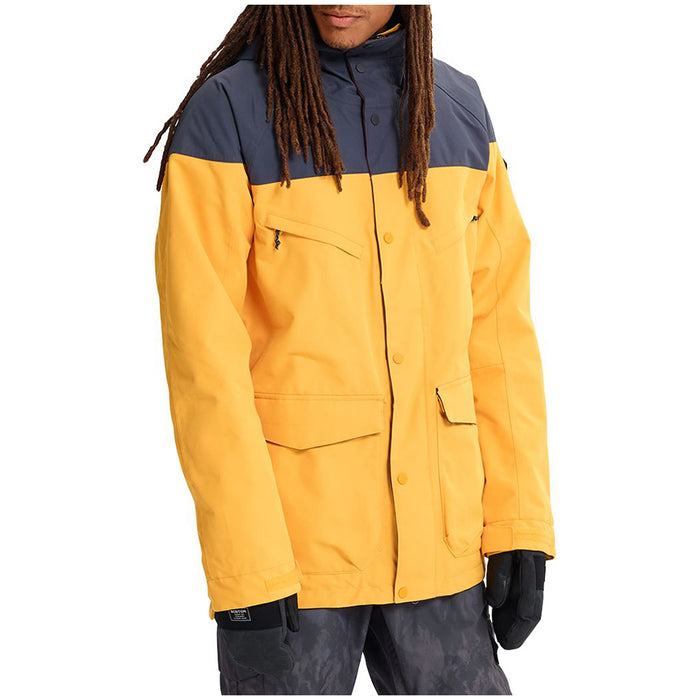 Burton Breach Insulated Jacket Golden Rod/Trocadero