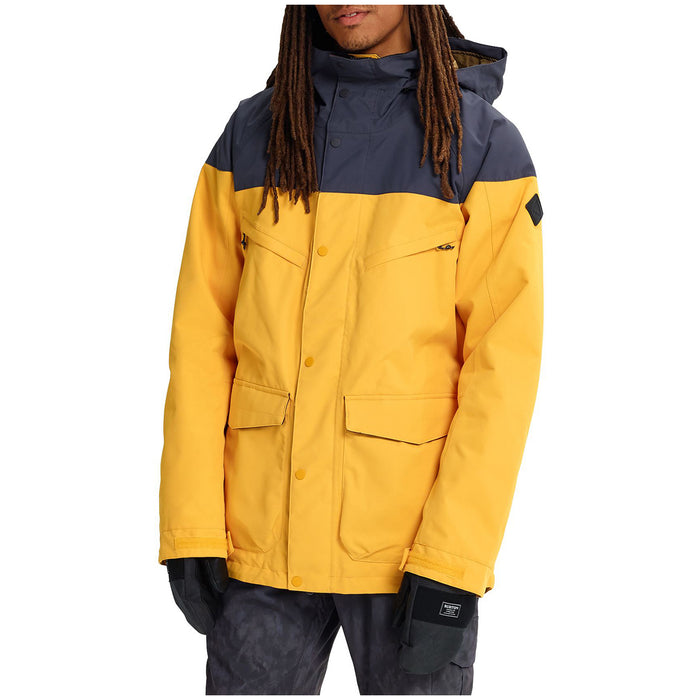 Burton Breach Insulated Jacket Golden Rod/Trocadero