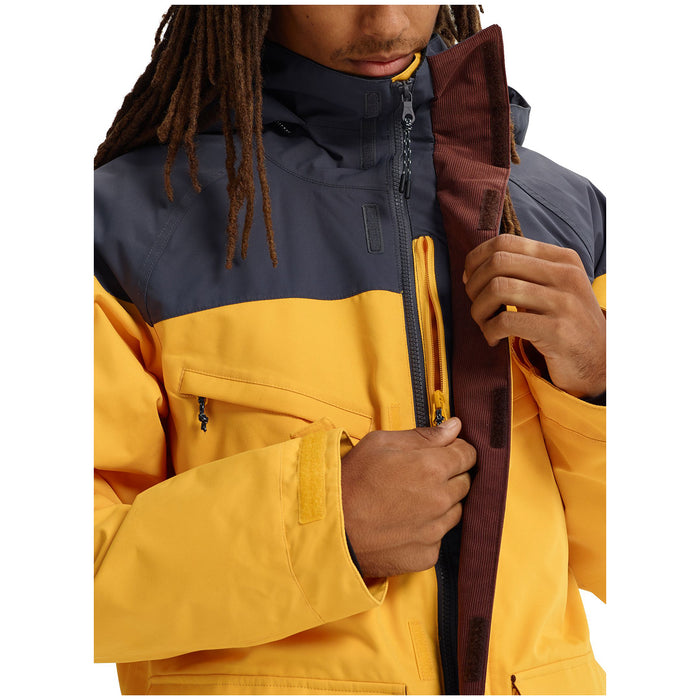 Burton Breach Insulated Jacket Golden Rod/Trocadero