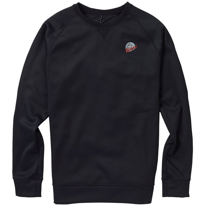 Burton Crown Bonded Crew Sweatshirt True Black